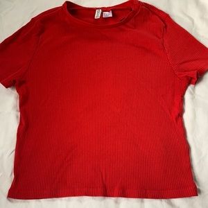 Divided red t-shirt from H&M